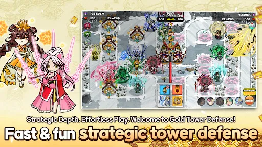 Gold Tower Defense Google TV | Games | XWorld