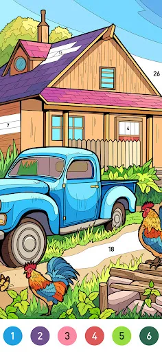 Country Farm Coloring Book | juego | XWorld