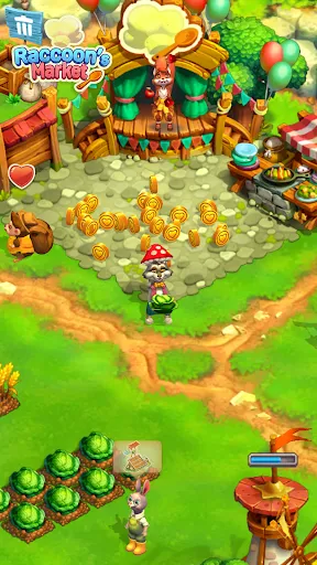 Raccoon Market: ป่ามหาสนุก | เกม | XWorld