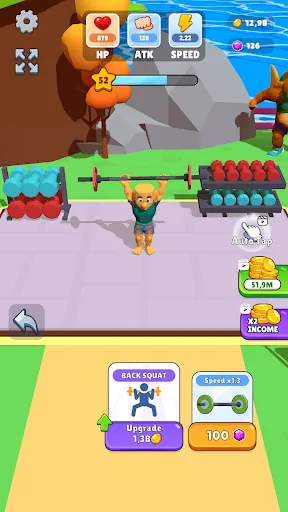 Idle Lifting Warriors:Brainrot | เกม | XWorld