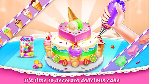 Ice cream Cake Maker Cake Game | Games | XWorld