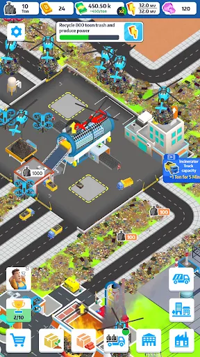 Trash Tycoon Idle business | juego | XWorld