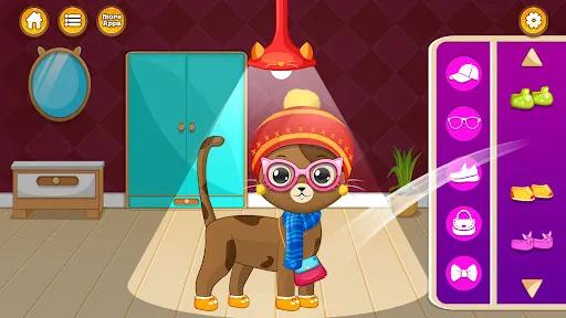 Vida virtual cuidado gatos | juego | XWorld