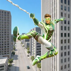XWorld | Flying Rope Hero: City Fighter