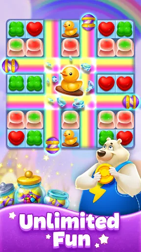 Sweet Candy Match: Puzzle Game | Permainan | XWorld