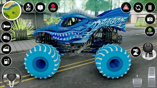 4x4 Monster Truck Stunt Games | 游戏 | XWorld