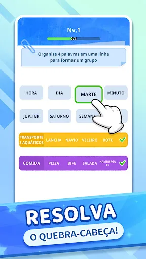 Associação de Palavras | Jogos | XWorld