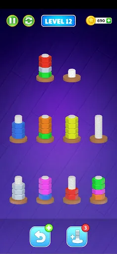 Nuts & Bolt: Color Sort | 游戏 | XWorld Nuts & Bolt: Color Sort | 游戏 | XWorld