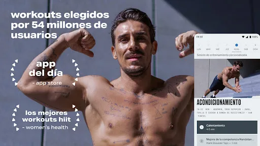 Freeletics: ejercicios en casa | juego | XWorld