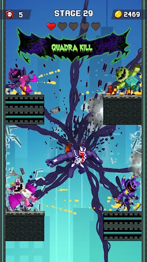 Symbiote Black Alien Monster | Games | XWorld