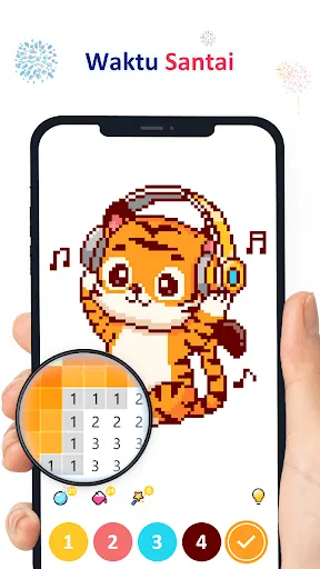 No.Pix - mewarnai dengan angka | Permainan | XWorld