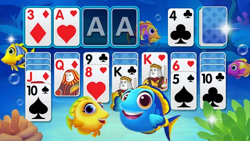 Solitaire Fish Game | Игры | XWorld