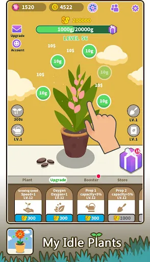 My Idle Plants | Games | XWorld