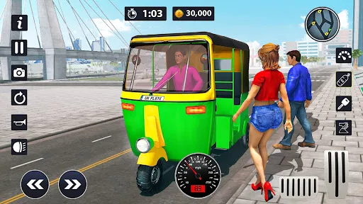 Modern Tuk Tuk Auto Rickshaw | Games | XWorld