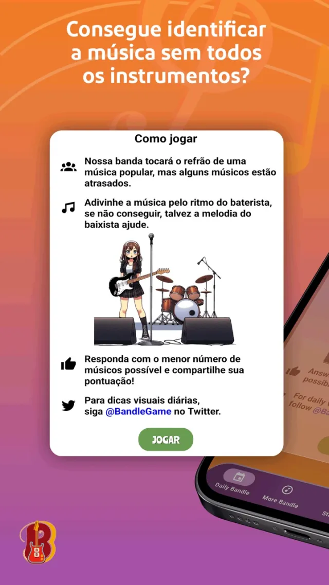 Bandle - Adivinhe a música | Jogos | XWorld