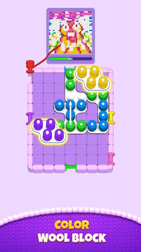 Block Knit: Color Wool Sort! | Permainan | XWorld
