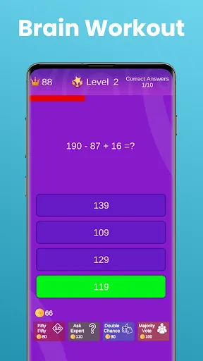 Math Quiz: Brain Training Game | เกม | XWorld