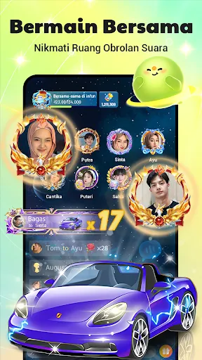 Infun:Ruangan Group Voice Chat | Permainan | XWorld