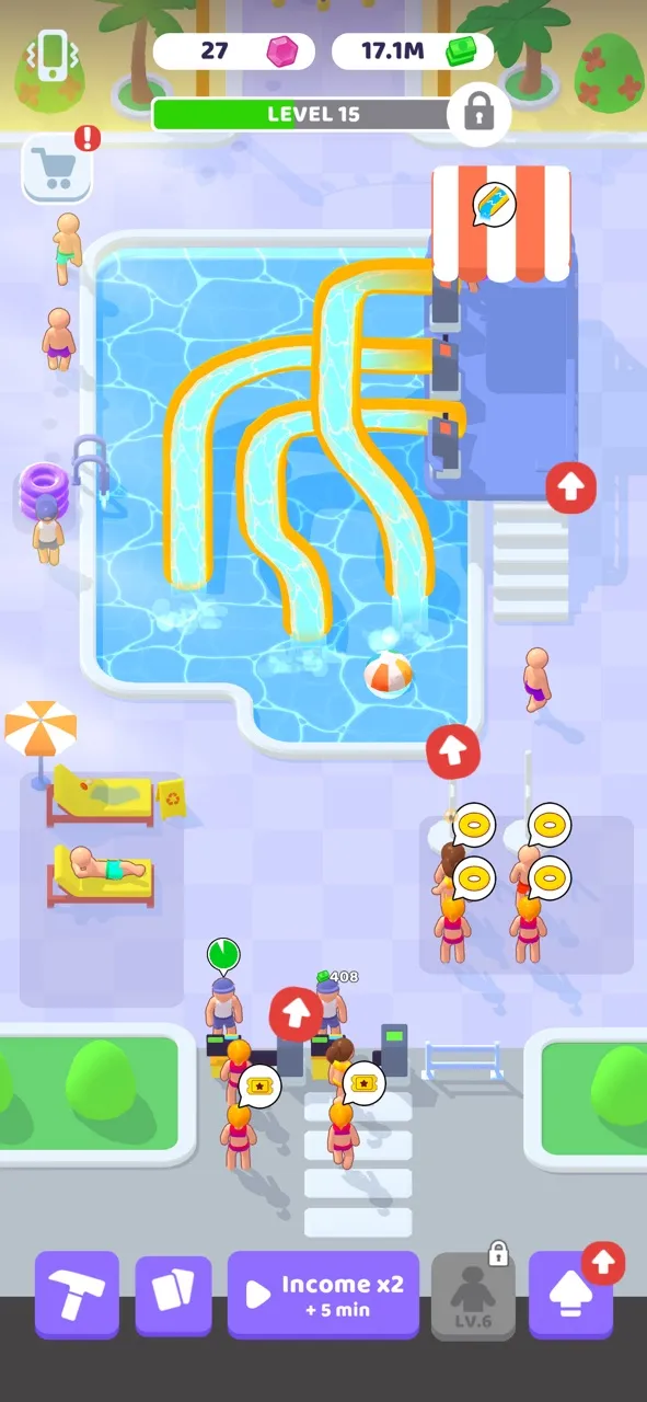 My Aquapark: Idle Water Empire | Games | XWorld