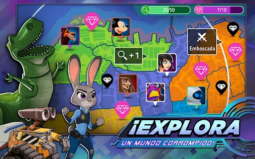 Disney Heroes: Battle Mode | juego | XWorld