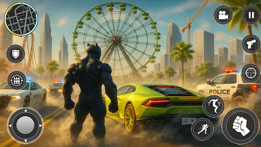 Wild Panther Hero City Fight | Игры | XWorld