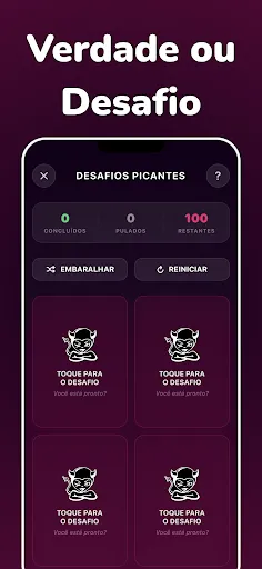 Verdade ou Desafio: Eu Nunca | Jogos | XWorld