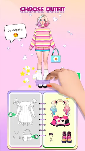 Coloring Crafts: Paper Dolls | เกม | XWorld