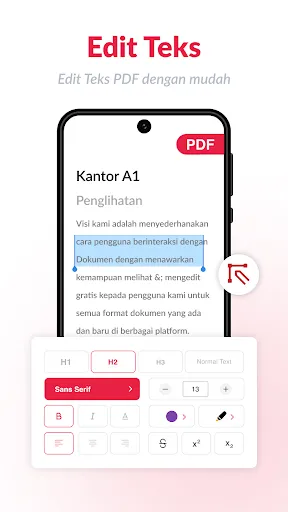 PDF Editor teks - Edit PDF | Permainan | XWorld