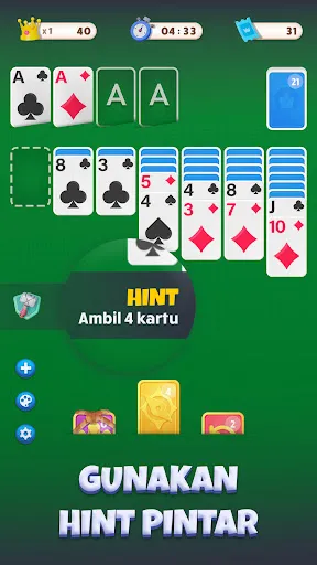 Solitaire - Kartu Klasik | Permainan | XWorld
