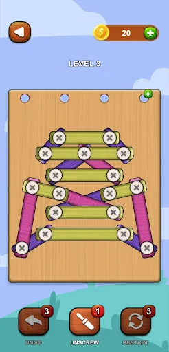 Wood Screw Nuts & Bolts Puzzle | Jogos | XWorld