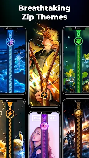 Màn hình Khoá Dây Kéo Zip Lock | Games | XWorld