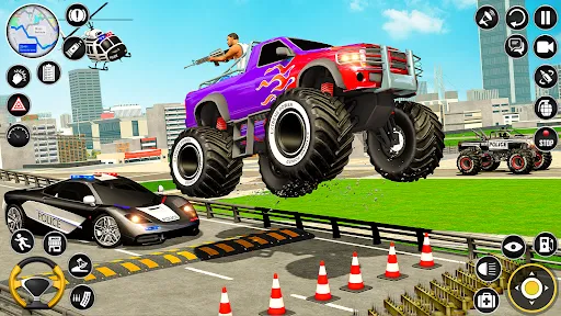 Gangster City Monster Truck 3D | Games | XWorld