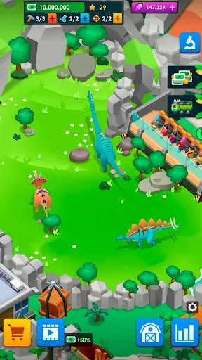 Dinosaur Park—Jurassic Tycoon | Games | XWorld