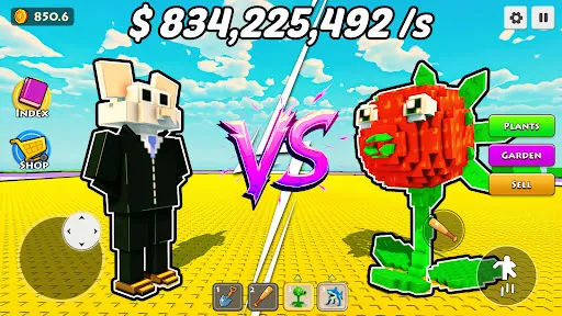 Plant Vs Brainrot: Battle Game | Permainan | XWorld