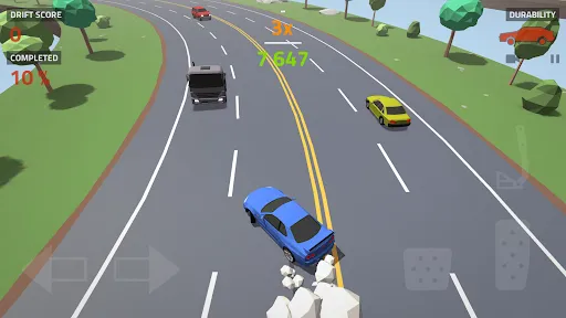 Polygon Drift: Traffic Racing | Permainan | XWorld