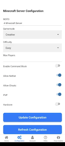 Dedicated Minecraft Server | Permainan | XWorld