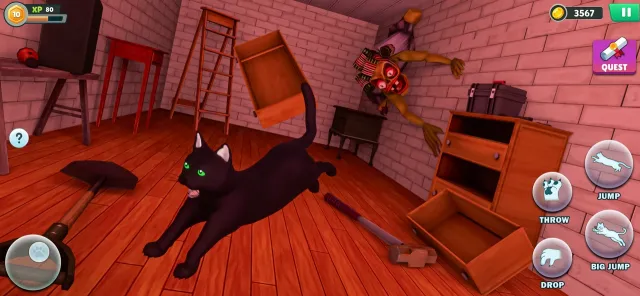 Prankster Cat vs Horror Gran | Игры | XWorld