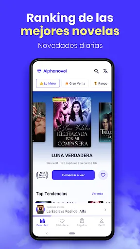 AlphaNovel - Libros y cómics | juego | XWorld