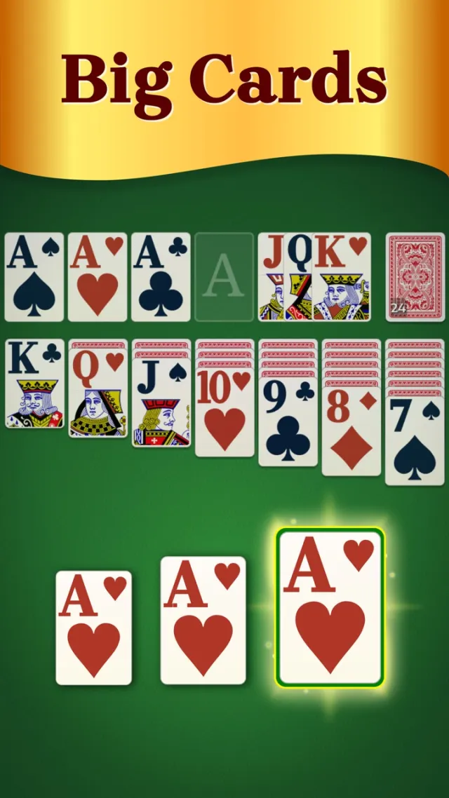 Solitaire for Seniors Game | Games | XWorld