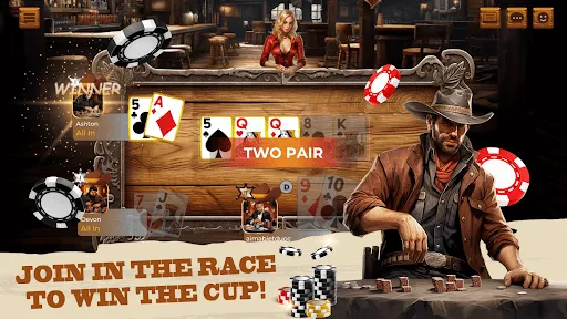 Poker Texas Hold'em: Cowboys | Permainan | XWorld