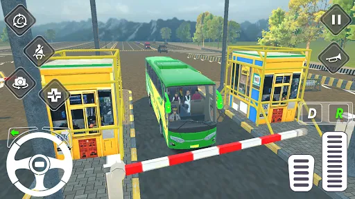 Real Bus Simulator Coach Bus | Permainan | XWorld