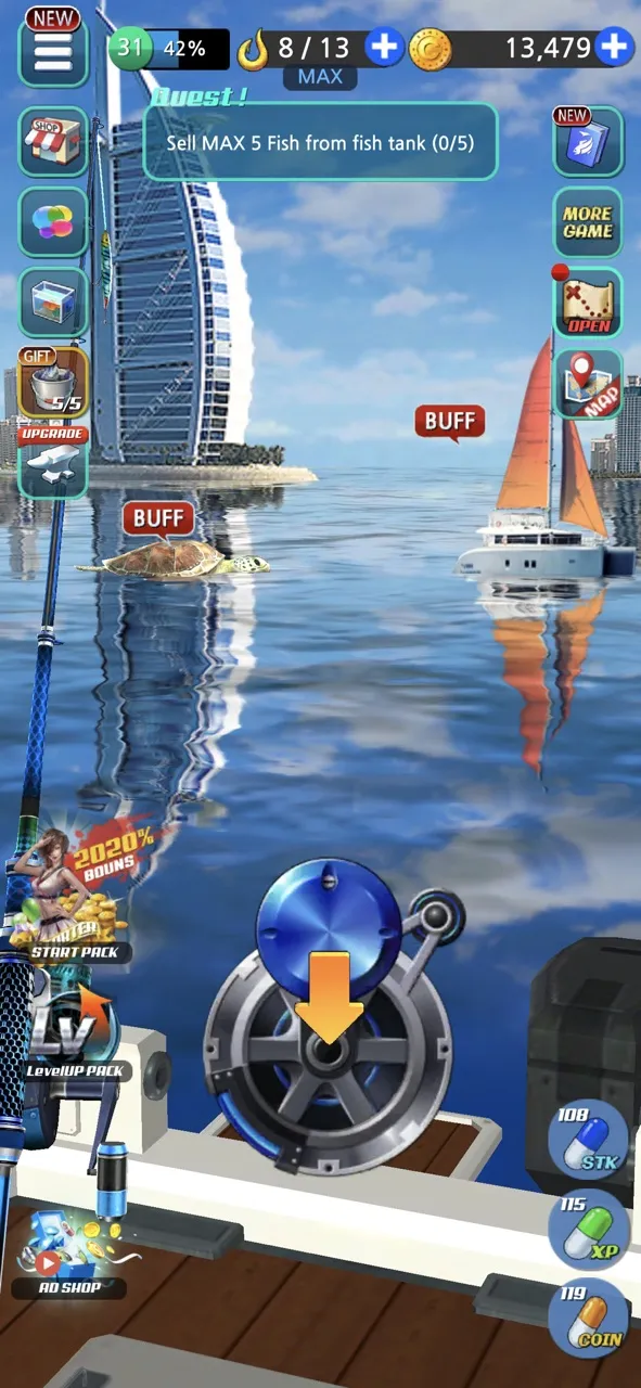 Fishing Hook | Games | XWorld