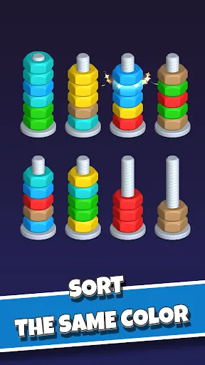 Nut Sort-Color Puzzle Game | 游戏 | XWorld