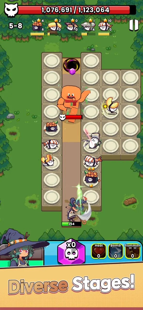 SushiMon Defense | Игры | XWorld