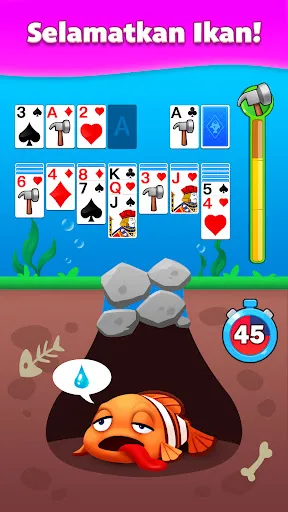 Selamatkan Ikan - Solitaire | Permainan | XWorld