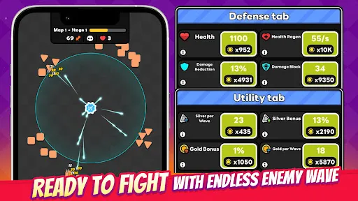 Idle Cannon: Tower TD Geometry | เกม | XWorld