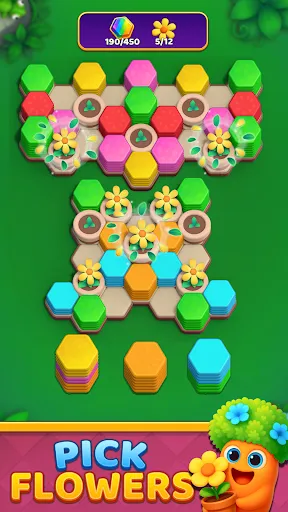Hexa Garden Stack | Jogos | XWorld