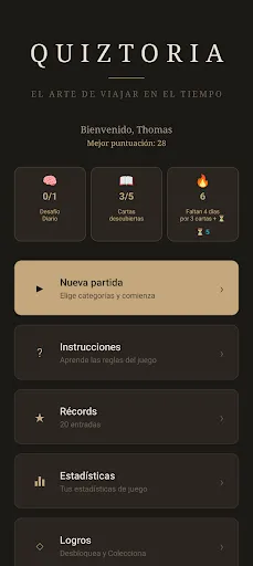 Quiztoria: Historia & Quiz | juego | XWorld