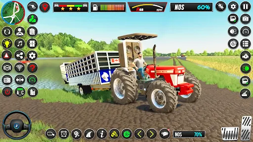 Indian Tractor Farming 3D Game | 游戏 | XWorld