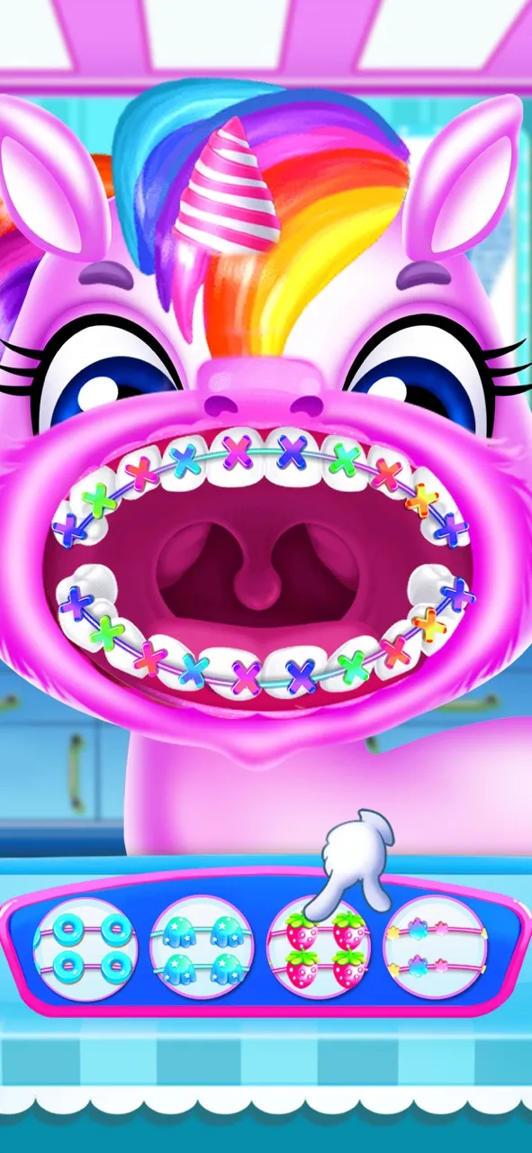 Jogo de Dentista. Unicornio | Jogos | XWorld